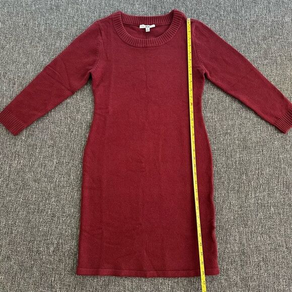 BB Dakota Burgundy Long Sleeve Dress - Picture 4 of 6